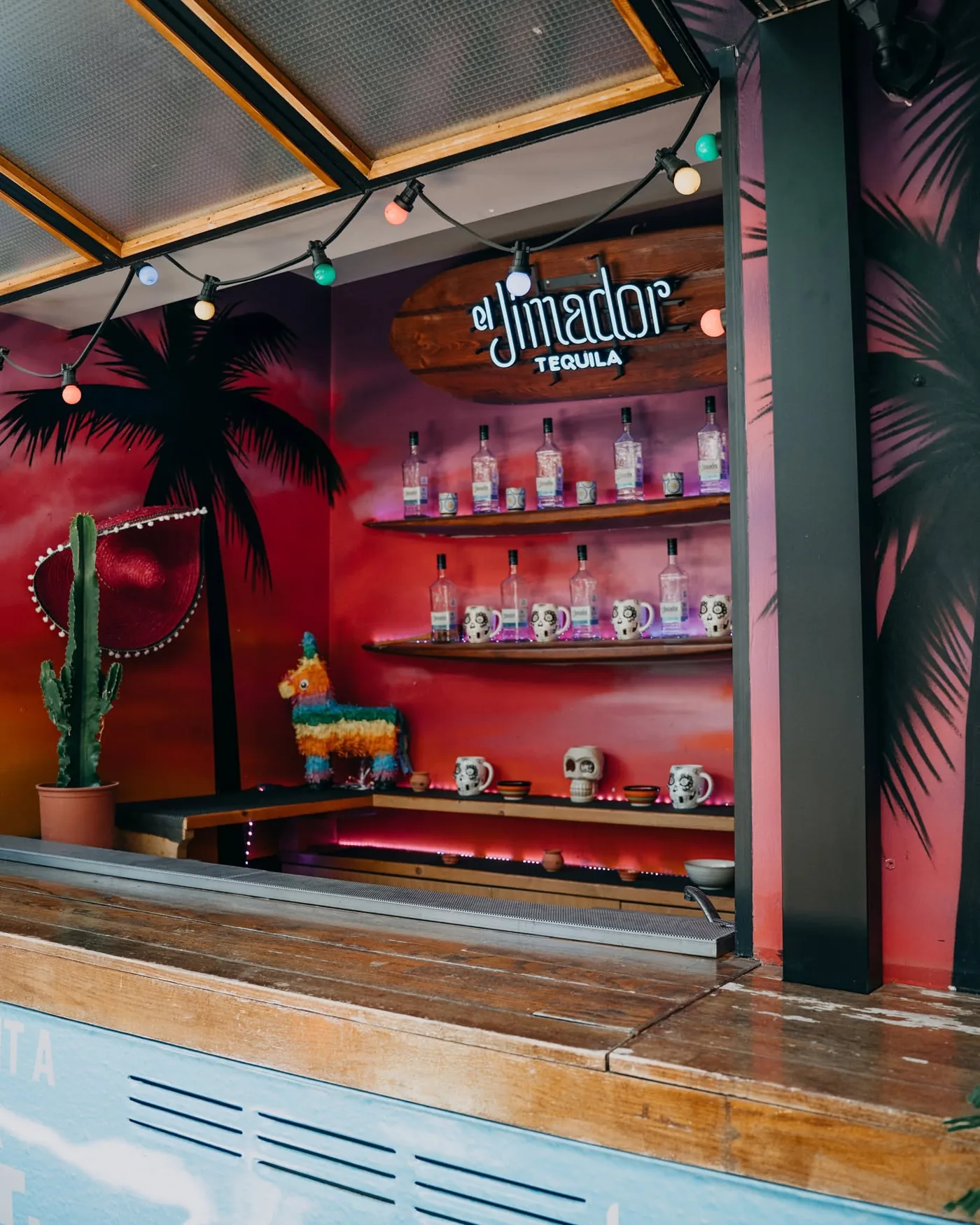 The tequila corner