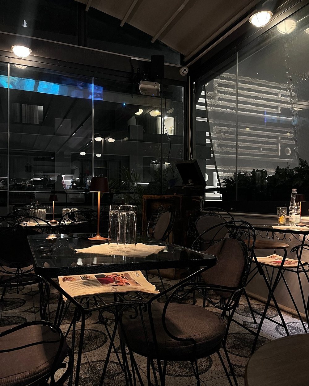 Evening on the terrace
